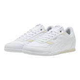 Puma Bella Donna L Womens Low Top Sneaker - White & Silver
